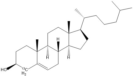 Cholesterol-[4-13C]